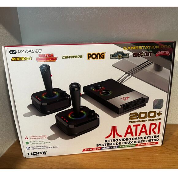 My Arcade Atari Game Station Pro: Retro Video Game Console with 200+ Games EUC - Picture 2 of 7
